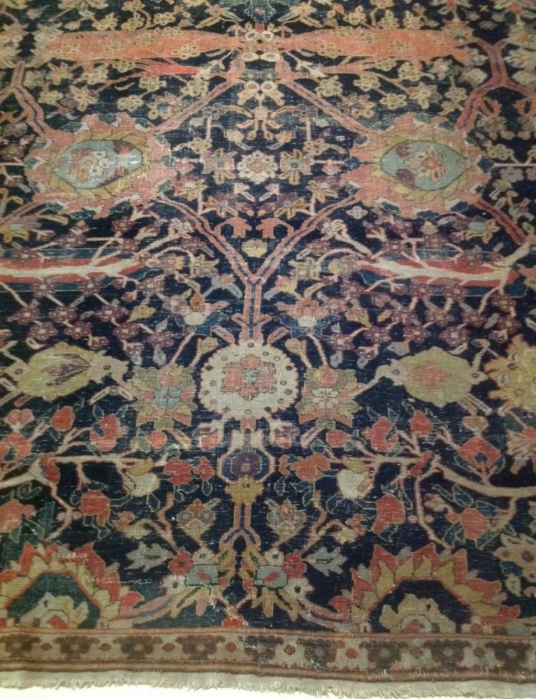 Caucasian Kuba carpet, Safavid era, 17th century, Gulbenkian Museum