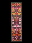 Antique green silk-velvet Ikat (bhagmal)
131x33cm