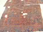  ushak carpet  4 pıece  1800ca