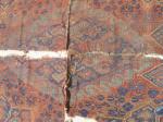  ushak carpet 4 pıece 1800ca 
