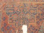 ushak carpet 4 pıece 1800ca 