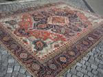 Antique super fine Heriz 12'10'' x 9'9'' in excellent condition. 