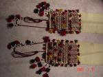  To my understanding this is a very unusual pair of Kasiklik (utensil holders) from the Yuncu Tribe of Turkey. Original with no repairs. My father had these in his possession for 70 years and they were then given to me. I now wish to sell them. circa 1900