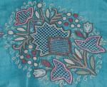 Embroidery from Esfahan, Persia 