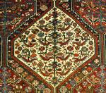  Khamseh rug, 
  217 x 150 cm /7'2'' x 4'11'' ft,
  19th century 
