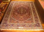   Khamseh Arabic (Saribab Madari) 310x218cms, first quarter 20th century, mint condition, glossy full pile, cf  Cyrus Parham, Masterpieces of Fars Rugs p187 for similar rug