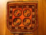  Saddle cover, Uzbek, 60x60cms, excellent condition