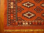  Torbah kilim bag face, Turkoman, very fine weave, 110x50cms