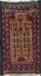 Camel Hair Baluch
Prayer Rug
Northeast Pers:a
Late 19th century
2-7 x 4-10
#4295