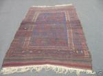  Baluch Timuri Main Carpet 
Worn with some faded synthetic highlights. 285x175 cm. Last quarter of the 19th century.