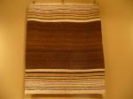 Soffreh, north-east Iran,  undyed brown wool field, 119x86.