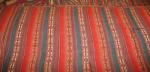  Antique flatwoven Yomut horsecover, slightly damaged. 19th century. Very nice natural dyes. Original felt back.
