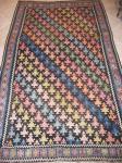 Armenian Karabag kilim, dated 1913 and other writings in Armenian script - let me know if you can tell what it means, 5'8 x 9'5 
