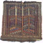 Afshar Sumac Bagface
Southeast Persia
Late 19th century
1-9 x 1-10 ft.
#3318