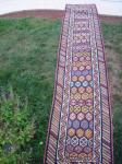  persian kilim runner 19th cen.some reapiar