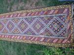  persian kilim runner 19th cen good colors