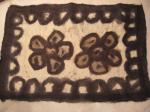  Anatolian FELT Rug, 3' x 5' feet