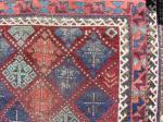  A 'Baluch' on Purple Ground with Lattice......
                  .
                    .
                       .