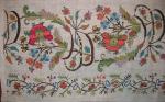  OTTOMAN EMBROİDERY Circa.1920
Silk Embroidery on Cotton,good condition.