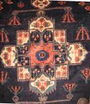  An Afshar Rug which is squarish