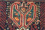  Afshar Bag Face
 (Detail)
 Size:  19'' x 15''
 All Natural Dyes
 Good Condition