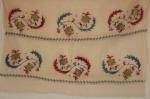 Ottoman cluster designed towel with gilded thread-End of 19.Century,
25.98'' (66cm.),70.87'' (180cm.)