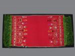  cerimonial scarf (Elkomri) silk on wool El Oud - Algeria
early XX� century
cm. 41 x 85