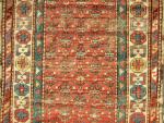 Tomato(e) field Shahsavan long Rug.