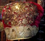  velvet hat late 19.th century..