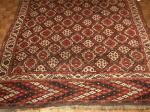  Large Choudor Turkmen Carpet, 9'10 x 14'11 feet