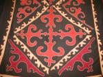  kirgiz applique. size 297x154. good condition semi antique.