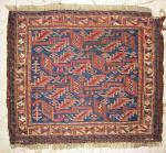 North West Persian bag face sumak technics wonderful colours size:0,50 X 0,43cm circa 1880