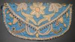 Silk embroidered Persian big comb cover in good condition. 