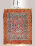 Stock #A121 | Baluch | Afghan | Circa: 1900's | Size: 2.2 x 2.8
