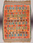 Stock #A104 | Quashqai Kilim | Circa: 1900's | Size: 5 x 8.10 