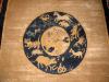  Chinese Rug with Zodiac on white ground