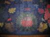 18th C. qianlong Chinese silk brocade with paper-gold threads