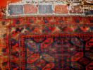  A Baluch Octagon Bag & closures with brocading