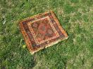  Antique Jaf bagface 1'10'' x 1'7'' All natural dyes.