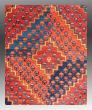  Kizilayak Carpet (detail), approx 4' x 8', 19th century