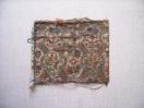  Chinese small brocade fragment Ming period circa 1500
size 22 x 19
or 9 x 7.5 inches