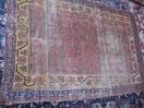  Circa 1800 Khotan fragment. All wool. Rug has much richer colours than shown. 1.25m x 1.82m Don't be afraid to ask for more photos.