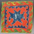  Kirghiz Felt (bokche or fragment?), 19th c (mounted)