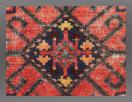  Kirghiz Rug, Central Asia 1st half 19th century, (detail)