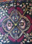  Antique Kirghiz silk embroidery