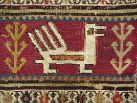 SW Persian Shahsawan  mapfrash panal wonderful colours and circa 1900