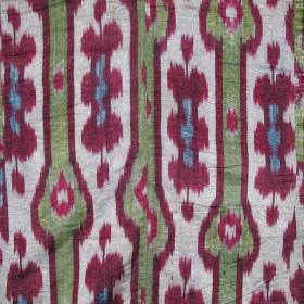  Uzbek Ikat Coat 19th C