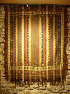  Soutwest Iran, jajim, around 1900, all wool with natural colours,224x193cms 