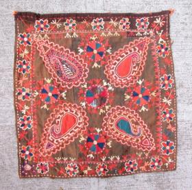  Kungrad Food Cover, 19th Century, Uzbekistan. Wool and Silk, 23\
