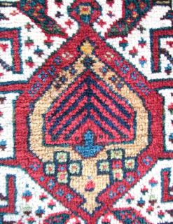  Detail, SW Persian Bag Face
probably Qashgai. Late 19th/Early 20th Century
Excellent Condition
27\
